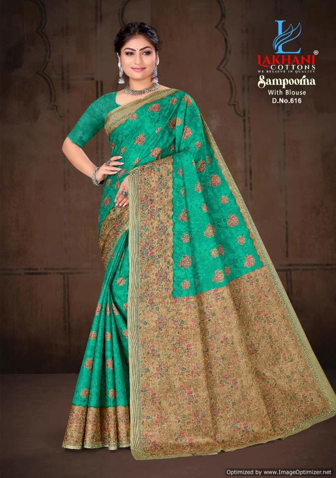 Sampoorna Vol 6 By Lakhani Cotton Printed Daily Wear Sarees Wholesale Market In Surat
